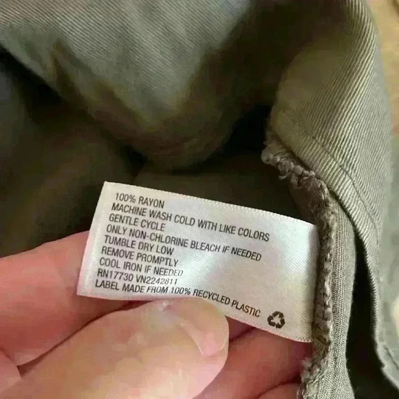 Mossimo Women's dress Army green sleeveless Size XS NWT - Picture 7 of 7